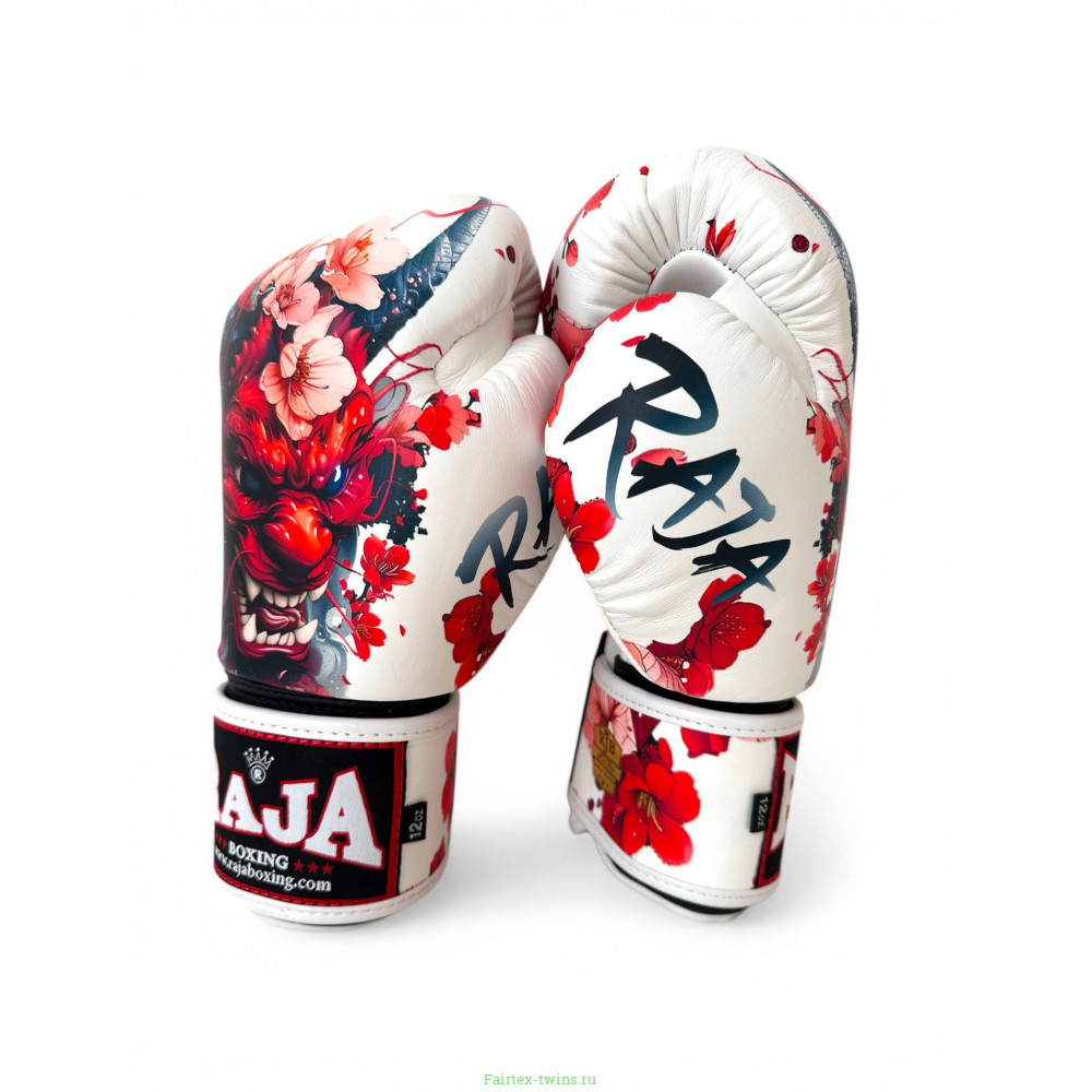Боксёрские перчатки Raja Oni Blossom Edition 14 oz