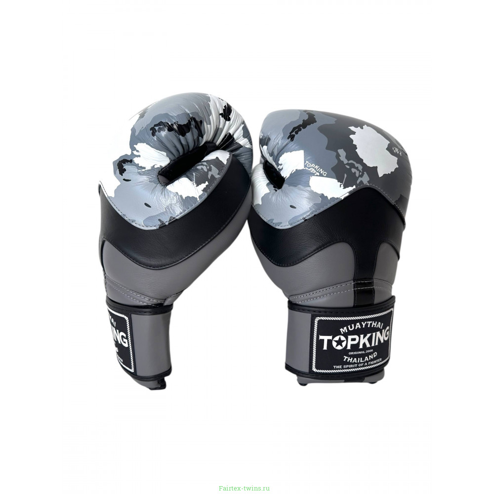 Боксёрские перчатки TKB CAMOUFLAGE gray 14 oz