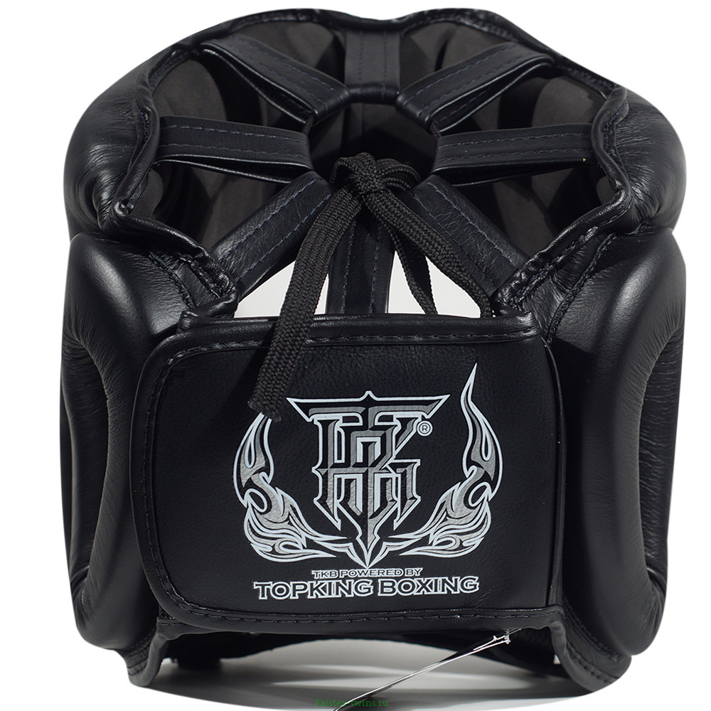 Боксерский шлем с бампером Top King TKHGPT black L