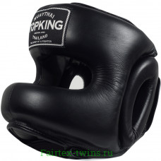 Боксерский шлем с бампером Top King TKHGPT black L