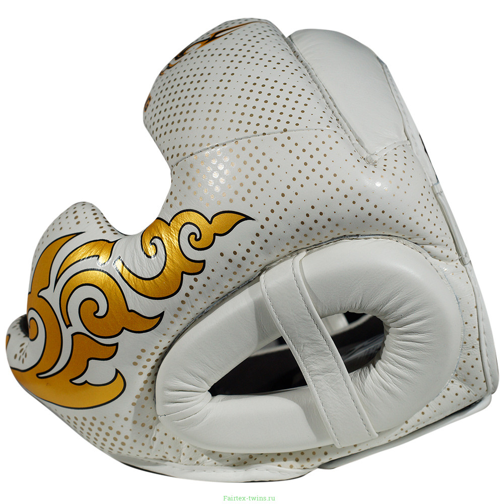 Боксерский шлем Top King Kanok white L