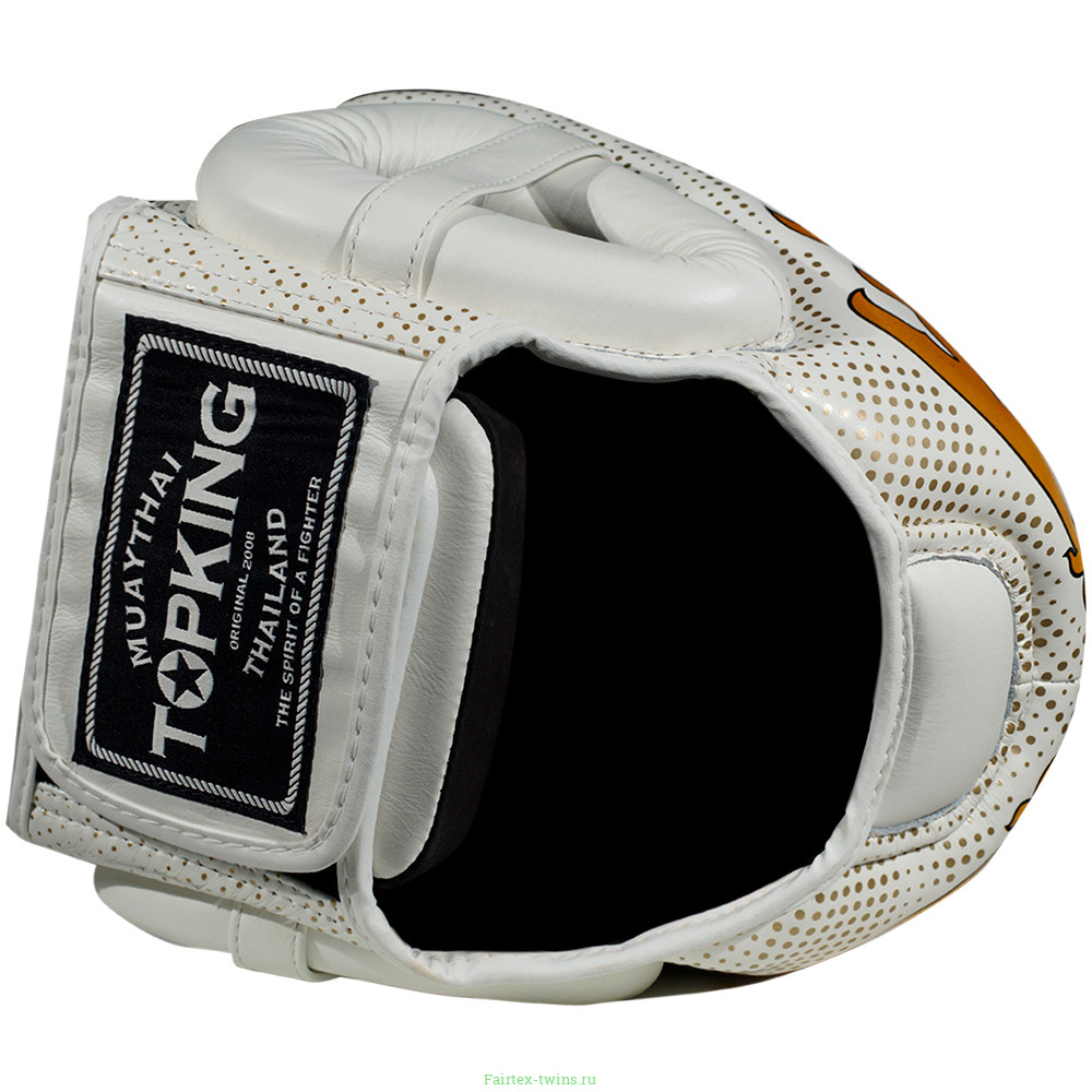 Боксерский шлем Top King Kanok white L