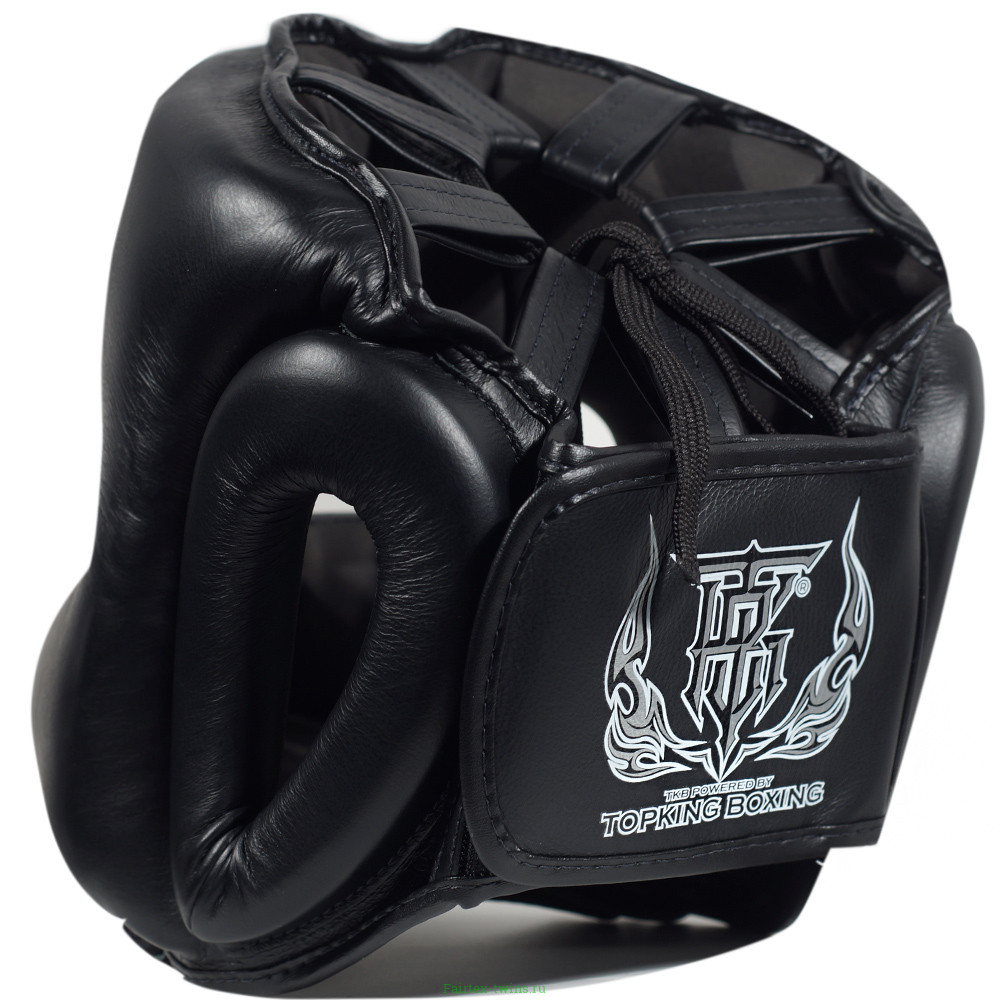 Боксерский шлем с бампером Top King TKHGPT black XL