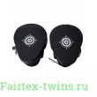 Средние боксёрские лапы Top King TKFMS black black