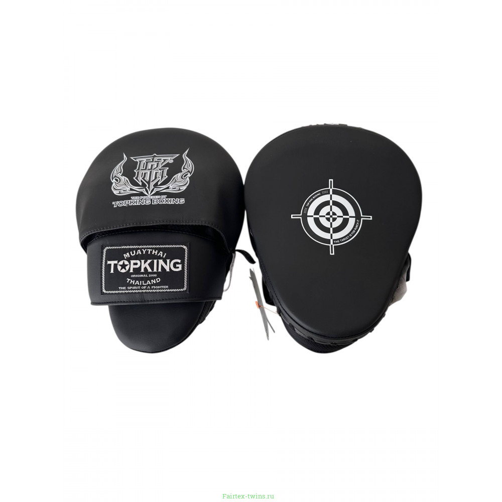 Средние боксёрские лапы Top King TKFMS black black