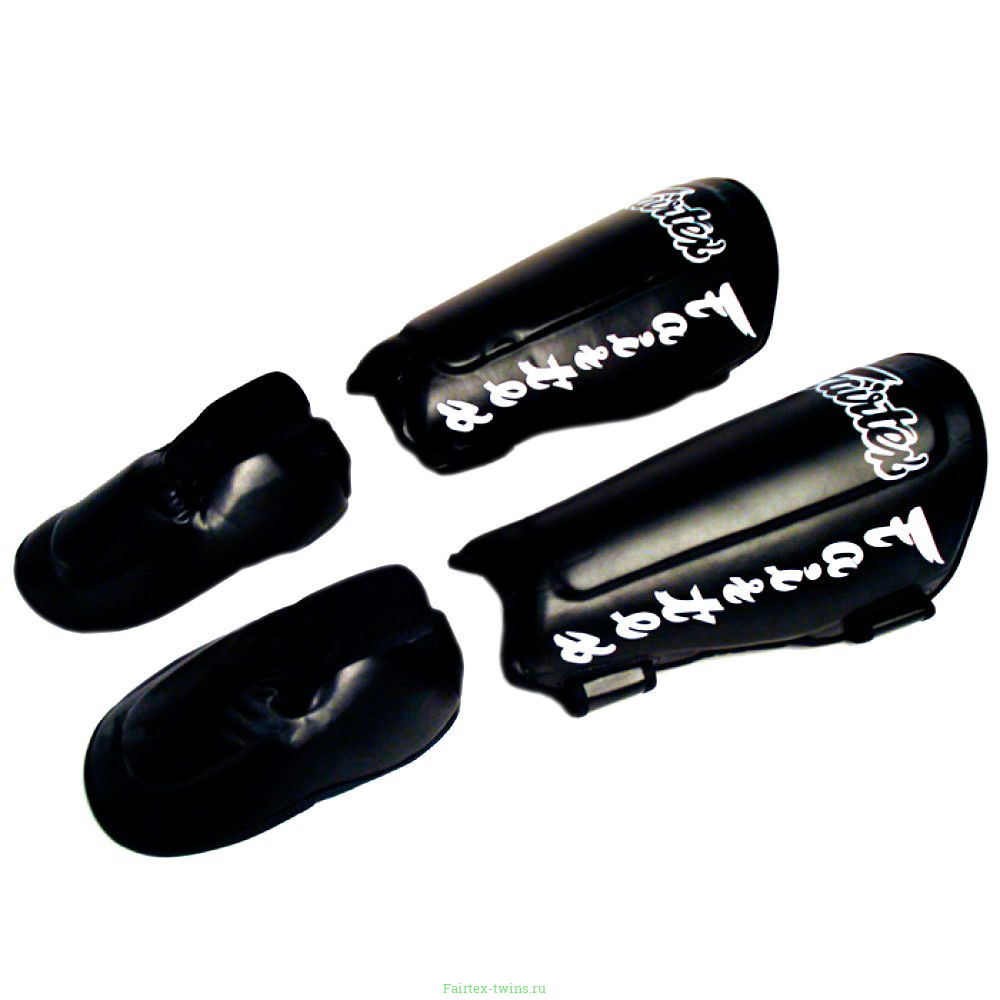 Защита голени Fairtex SP7 black S