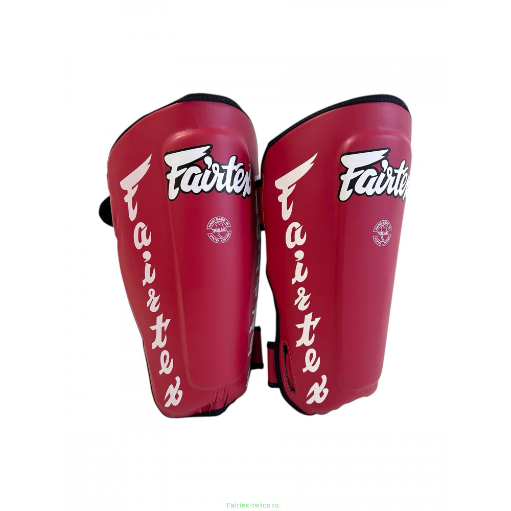 Защита голени Fairtex SP7 red XL