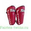 Защита голени Fairtex SP7 red XL