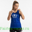 Майка для соревнований Top King Boxing blue L