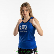 Майка для соревнований Top King Boxing blue S