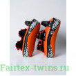 Пэды Twins Special KPL12 оранжево черные - M размер