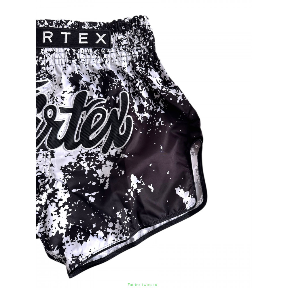 Шорты для тайского бокса Fairtex BS1949 Grunge Black M