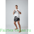 Шорты для тайского бокса Fairtex BS1949 Grunge Black M