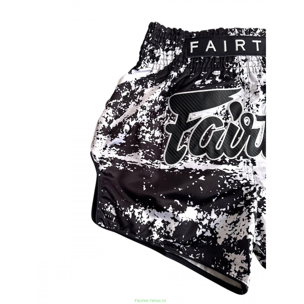 Шорты для тайского бокса Fairtex BS1949 Grunge Black M
