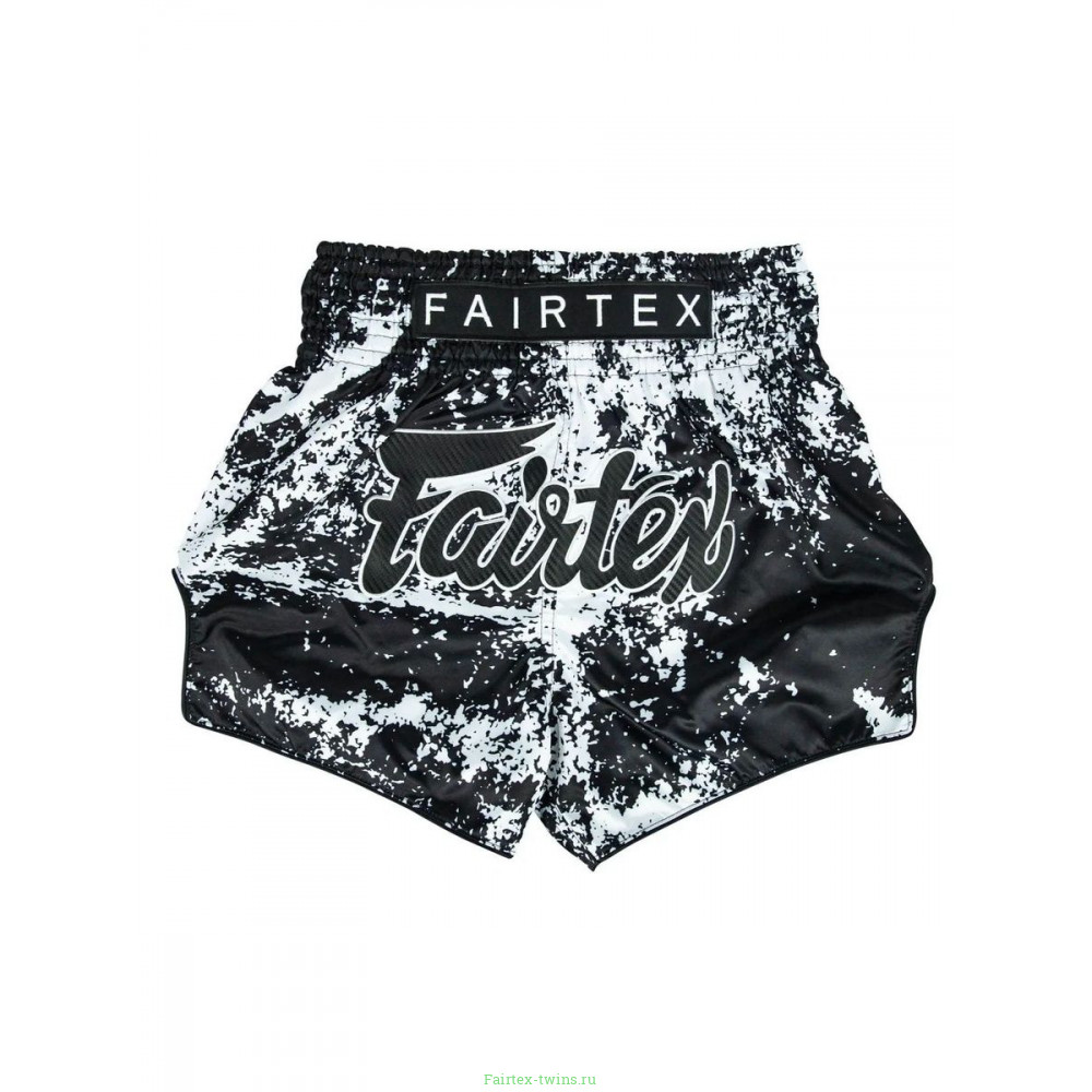 Шорты для тайского бокса Fairtex BS1949 Grunge Black S