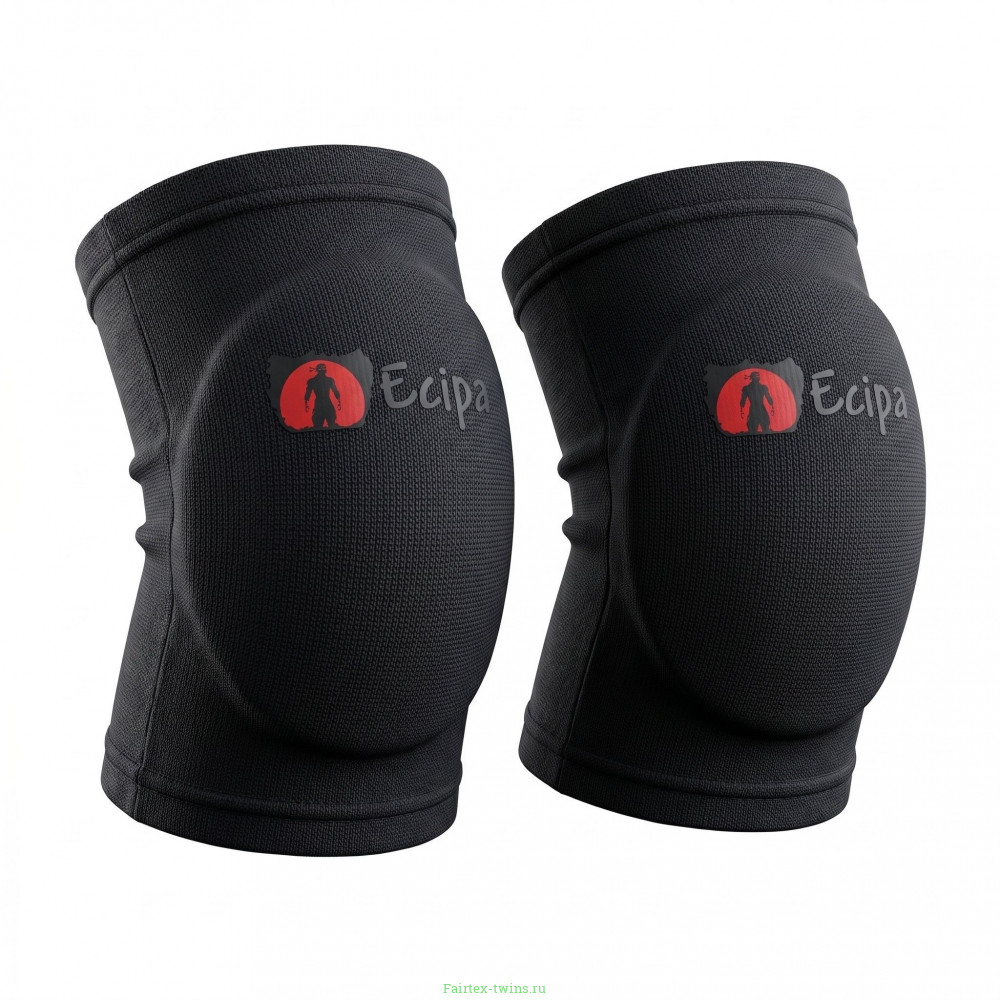 Защита локтя для единоборств Ecipa black (размер универсальный)