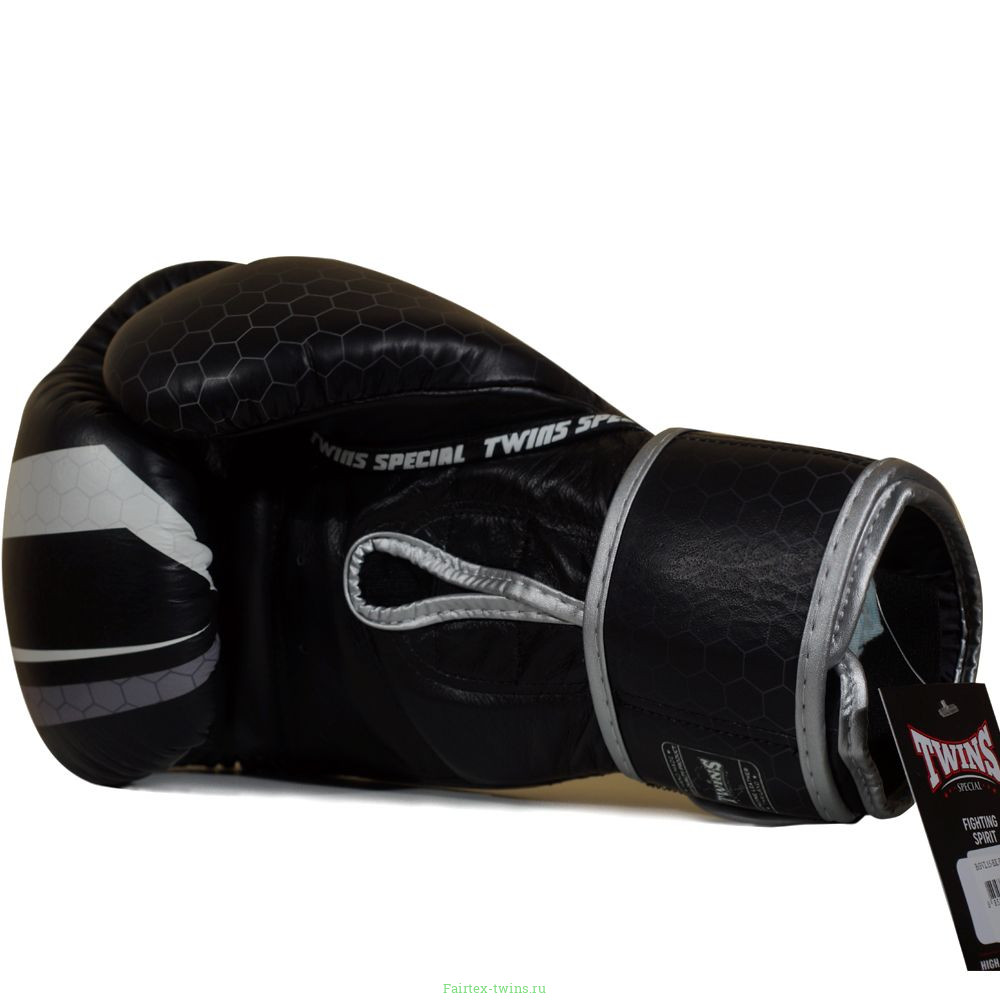 Боксерские перчатки Twins Special BGVL15 black 12 oz