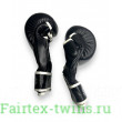 Перчатки Fairtex FGV18 black L