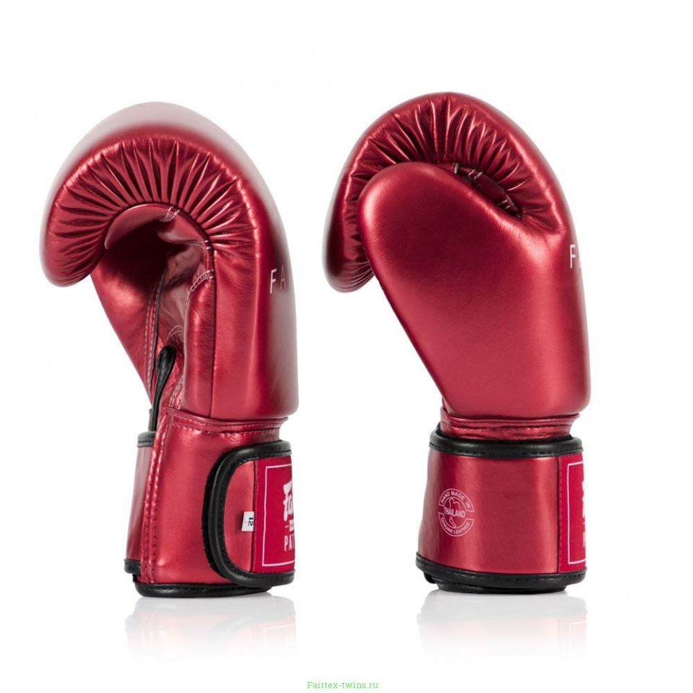 Боксерские перчатки Fairtex BGV22 red 16 oz