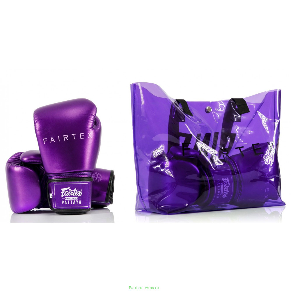 Боксерские перчатки Fairtex BGV22 violet 12 oz