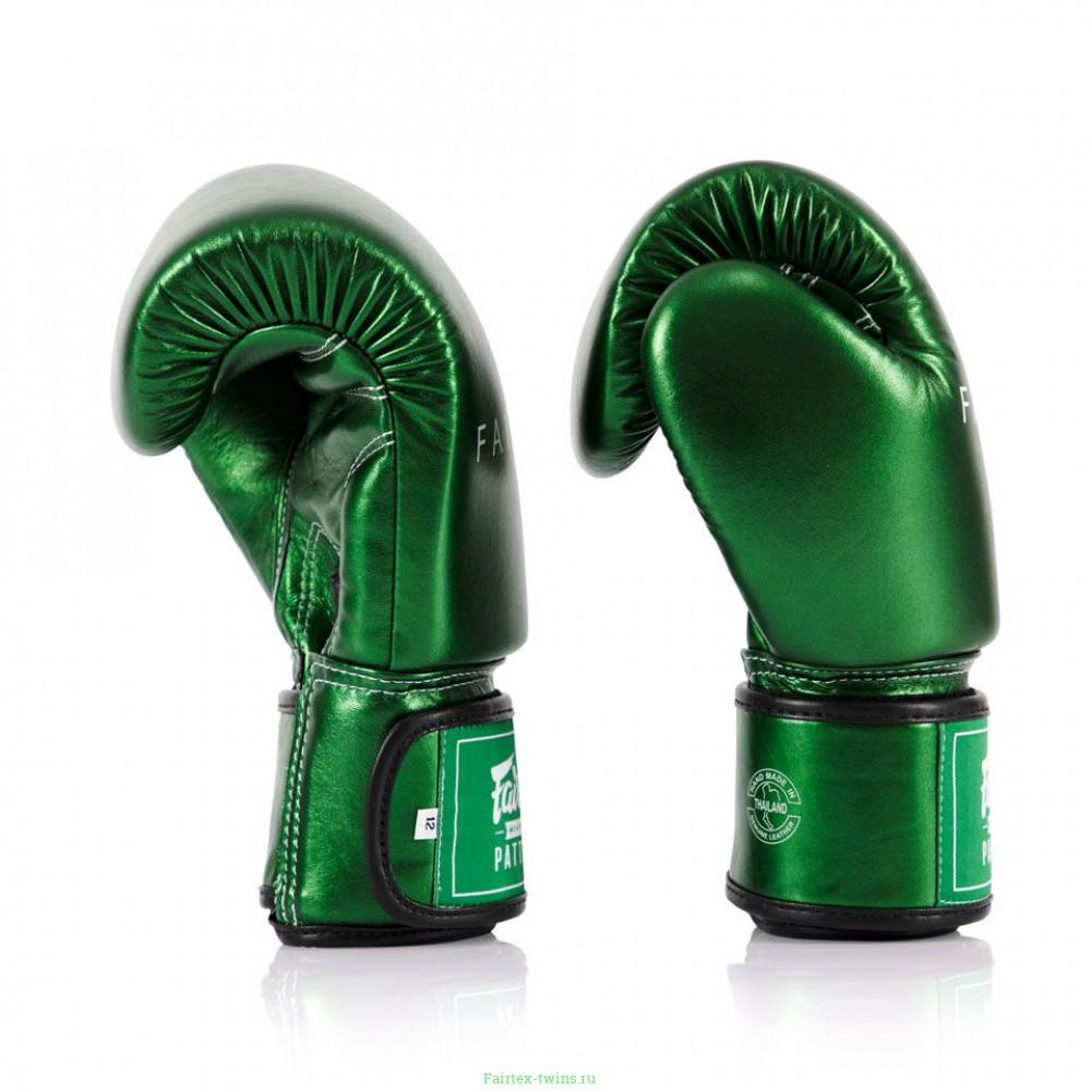 Боксерские перчатки Fairtex BGV22 green 12 oz