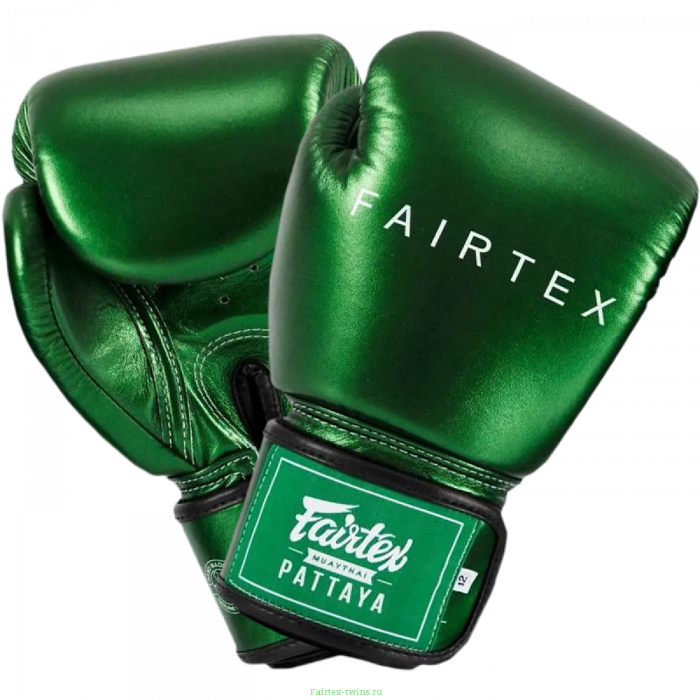 Боксерские перчатки Fairtex BGV22 green 14 oz