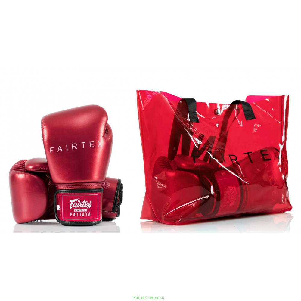 Боксерские перчатки Fairtex BGV22 red 10 oz