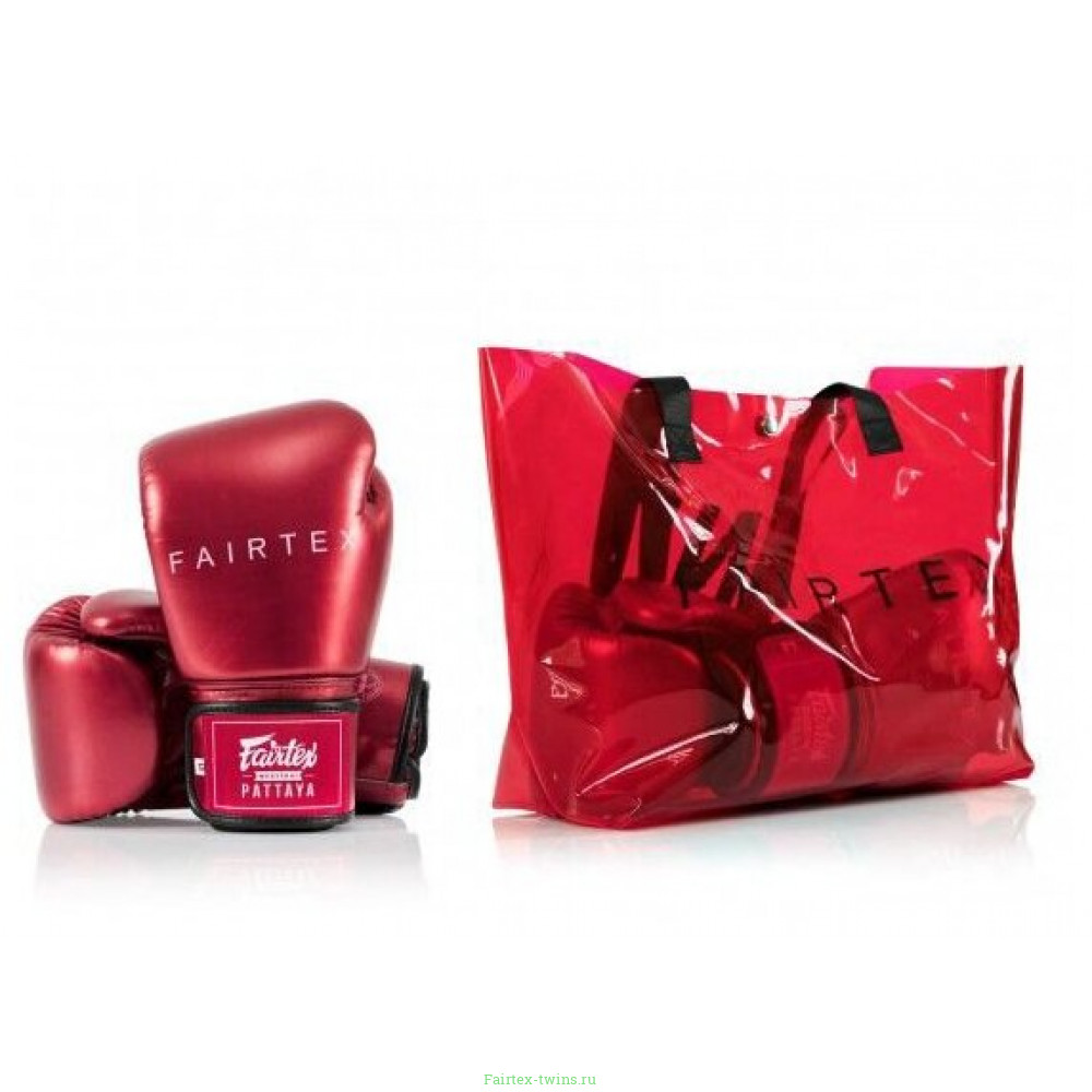 Боксерские перчатки Fairtex BGV22 red 12 oz