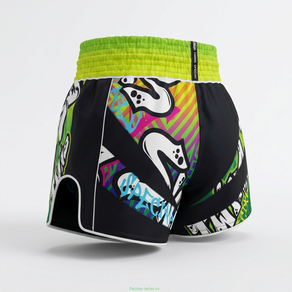 Шорты для Muay Thai Twins Special TBS Graffiti2 S