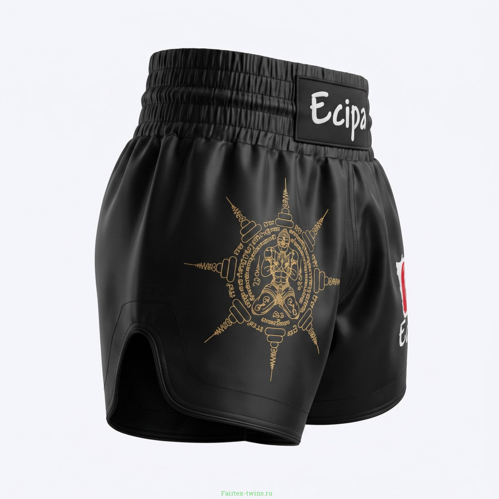 Шорты для Muay Thai Ecipa Fighter black M