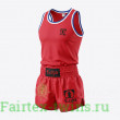 Шорты для Muay Thai Ecipa Fighter red S