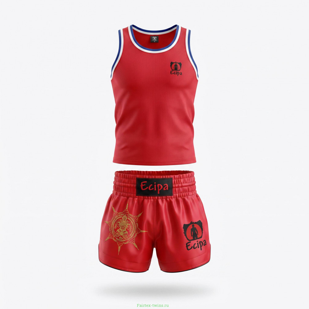 Шорты для Muay Thai Ecipa Fighter red XL