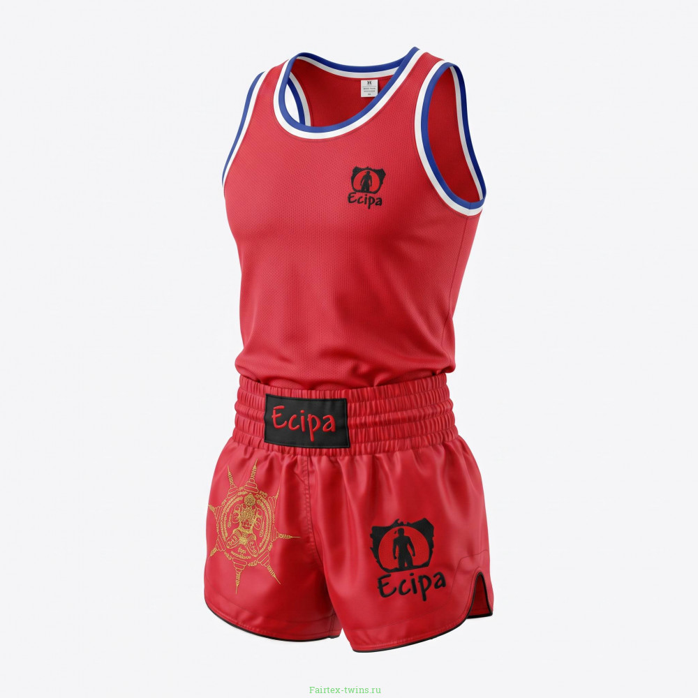 Шорты для Muay Thai Ecipa Fighter red XL
