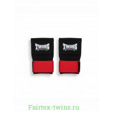 Боксёрские бинты быстрые Twins Special CH7 красно-черные