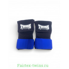 Боксёрские бинты быстрые Twins Special CH7 черно-синие