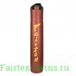 Боксерский мешок Fairtex HB6PY Red (gold silk screen) Banana Bag (БЕЗ НАПОЛНЕНИЯ)
