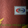 Боксерский мешок Fairtex HB6PY Red (gold silk screen) Banana Bag (БЕЗ НАПОЛНЕНИЯ)