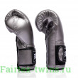 Боксерские перчатки Fairtex BGV9C-PLUS gun metallic 12 oz