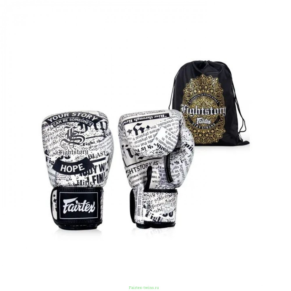 Перчатки для бокса Fairtex BGV-FIGHT STORY 12 oz