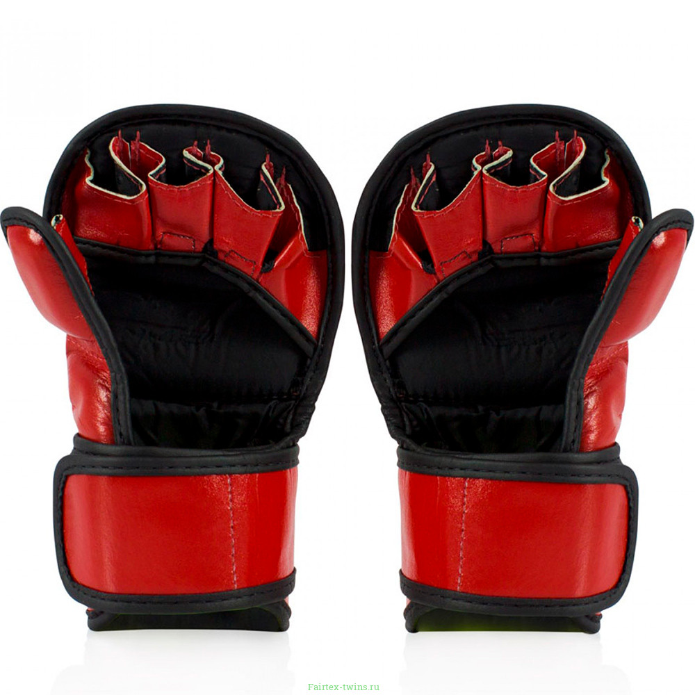 Перчатки для ММА Fairtex FGV15 red L