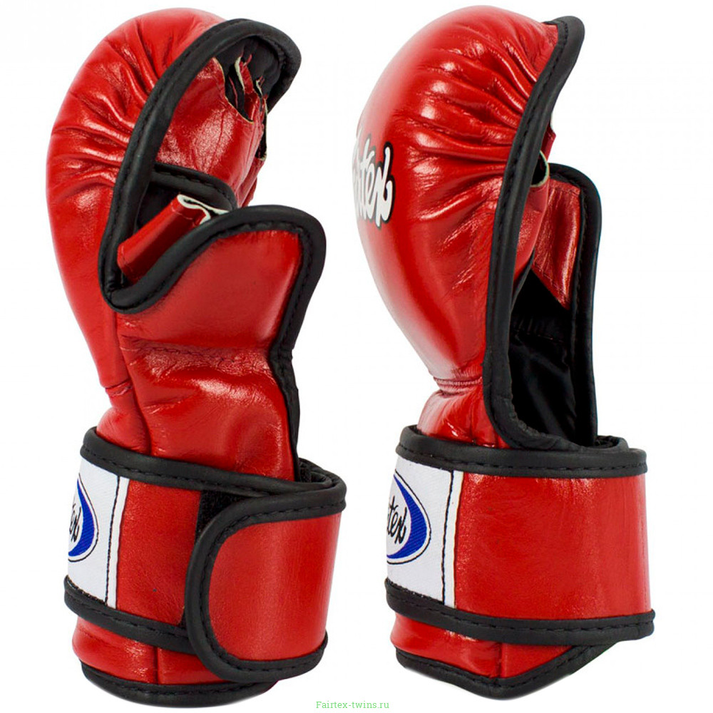 Перчатки для ММА Fairtex FGV15 red L