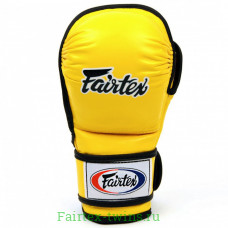 Перчатки для ММА Fairtex FGV15 yellow XL