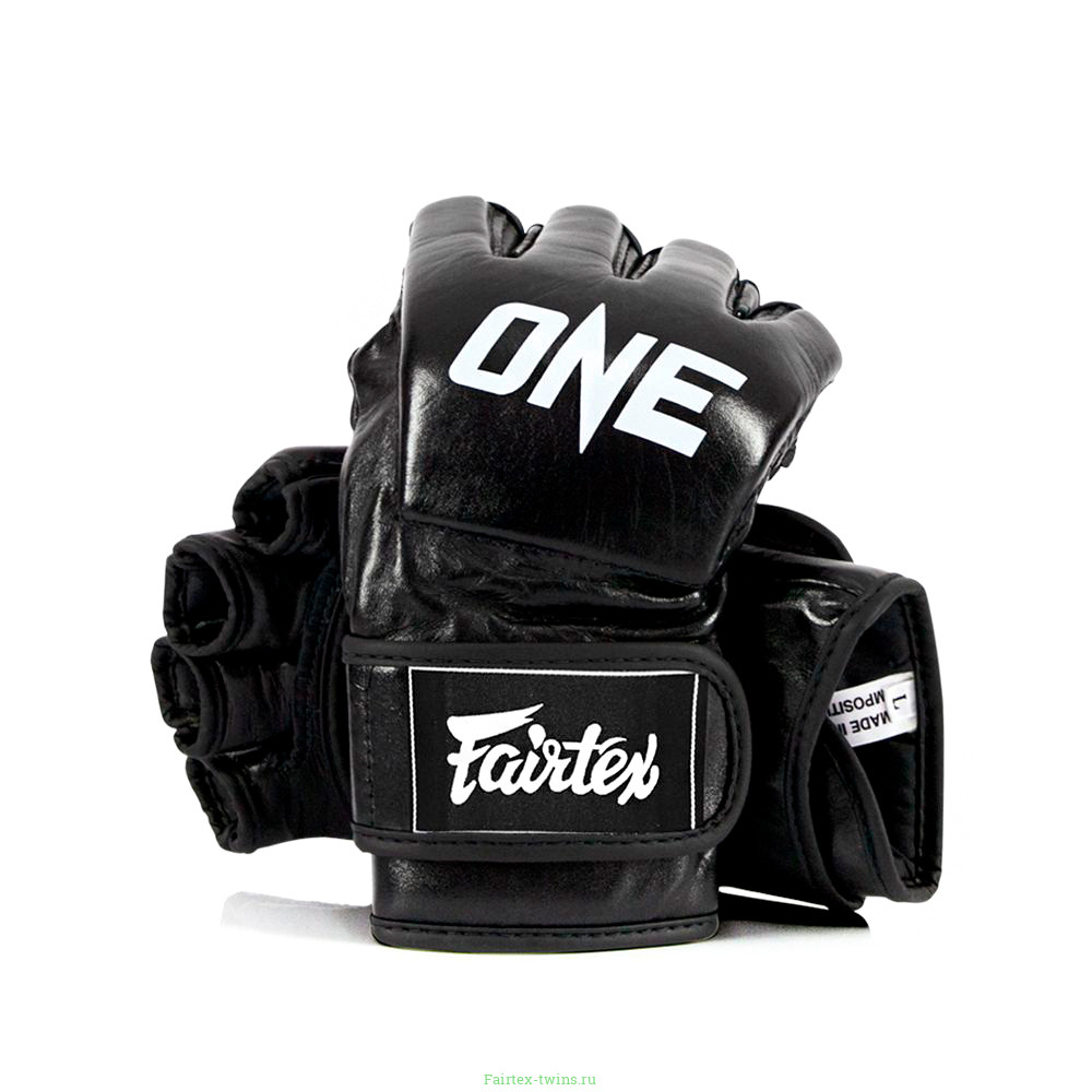 ММА перчатки Fairtex FGV12 ONE black XL