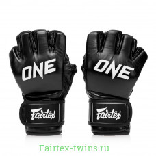 ММА перчатки Fairtex FGV12 ONE black XL
