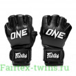 ММА перчатки Fairtex FGV12 ONE black XL