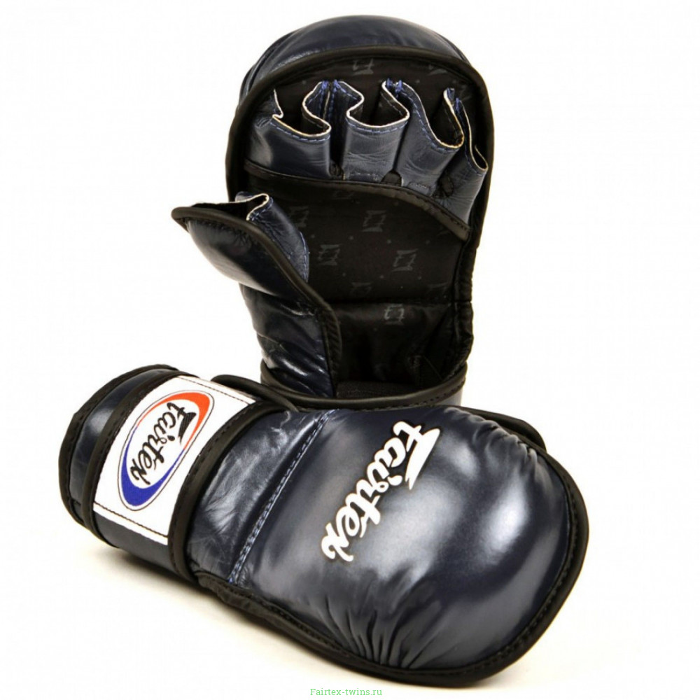 Перчатки для ММА Fairtex FGV15 blue XL