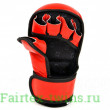 Перчатки для ММА Fairtex FGV15 red XL