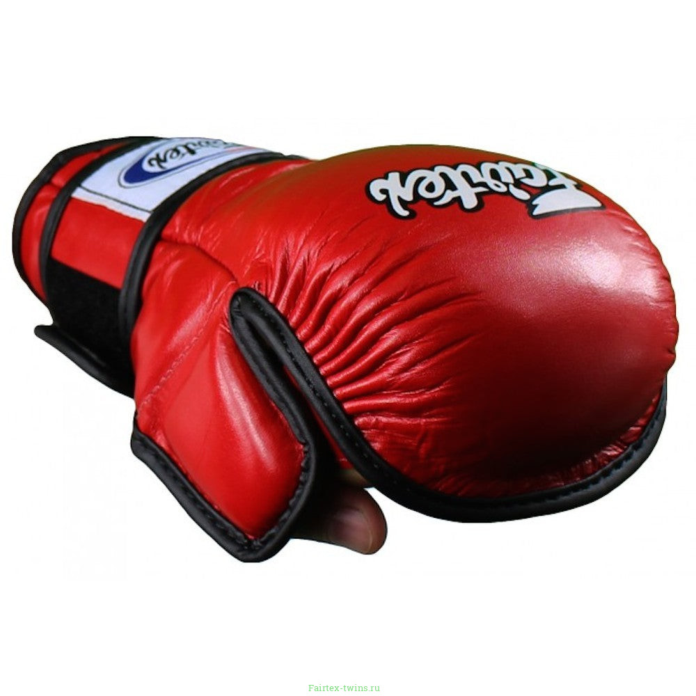 Перчатки для ММА Fairtex FGV15 red XL