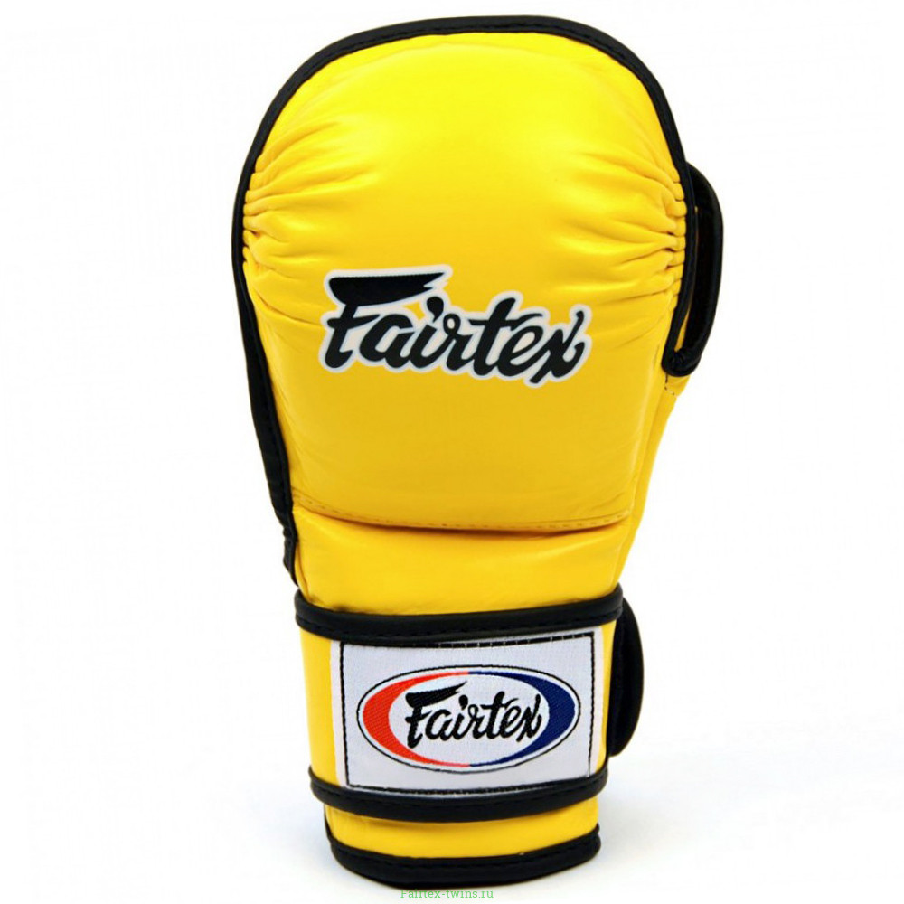 Перчатки для ММА Fairtex FGV15 yellow L