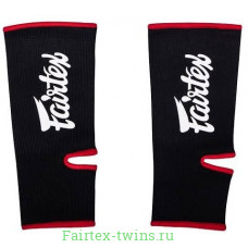 Голеностопы Fairtex AS3 black red